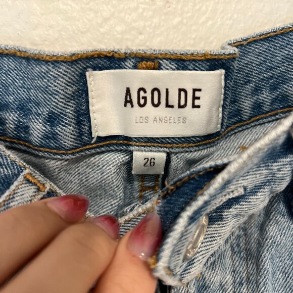 Agolde Parker Cut Off Shorts - Size 26 - Picture 3 of 6